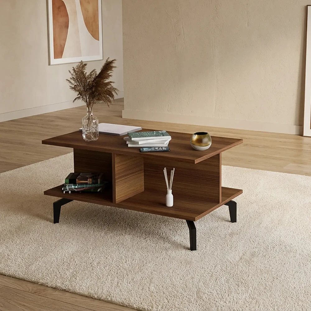 طاولة قهوة لون بني 0219