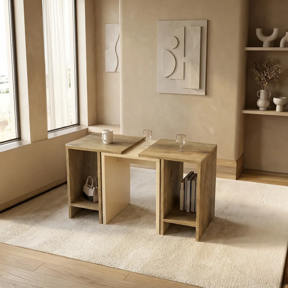 طاولة قهوه حديثة لونين 232