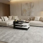 طاولة وسط مودرن أبيض رمادي 0239