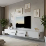 طاولة بلازما معلقة لون ابيض 129