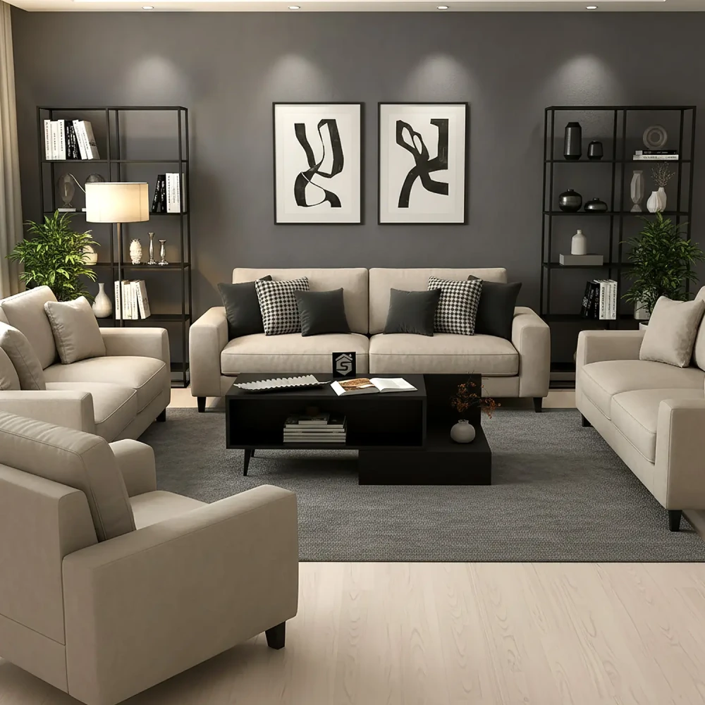 طاوله قهوة مودرن قابلة للتعديل 0271