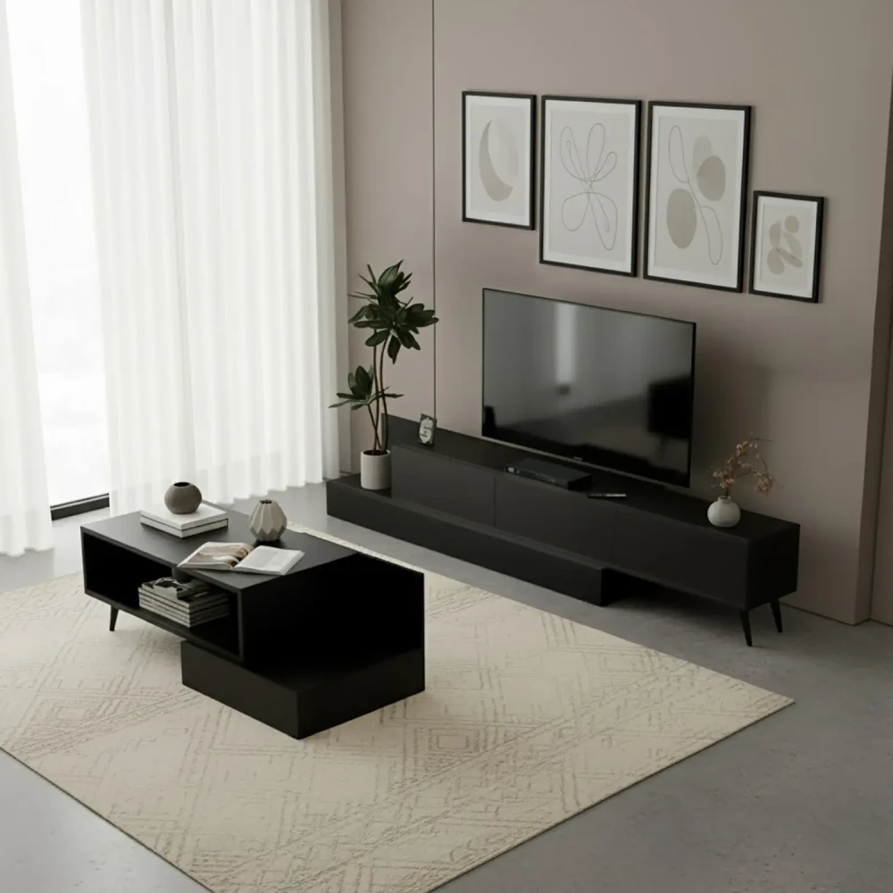 طاوله قهوة مودرن قابلة للتعديل 0271