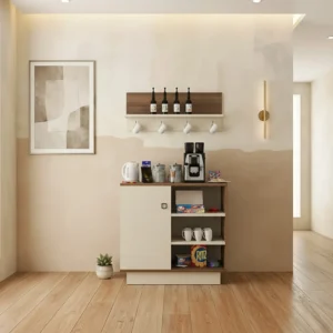 ركن قهوة لون بيج مع بني 039