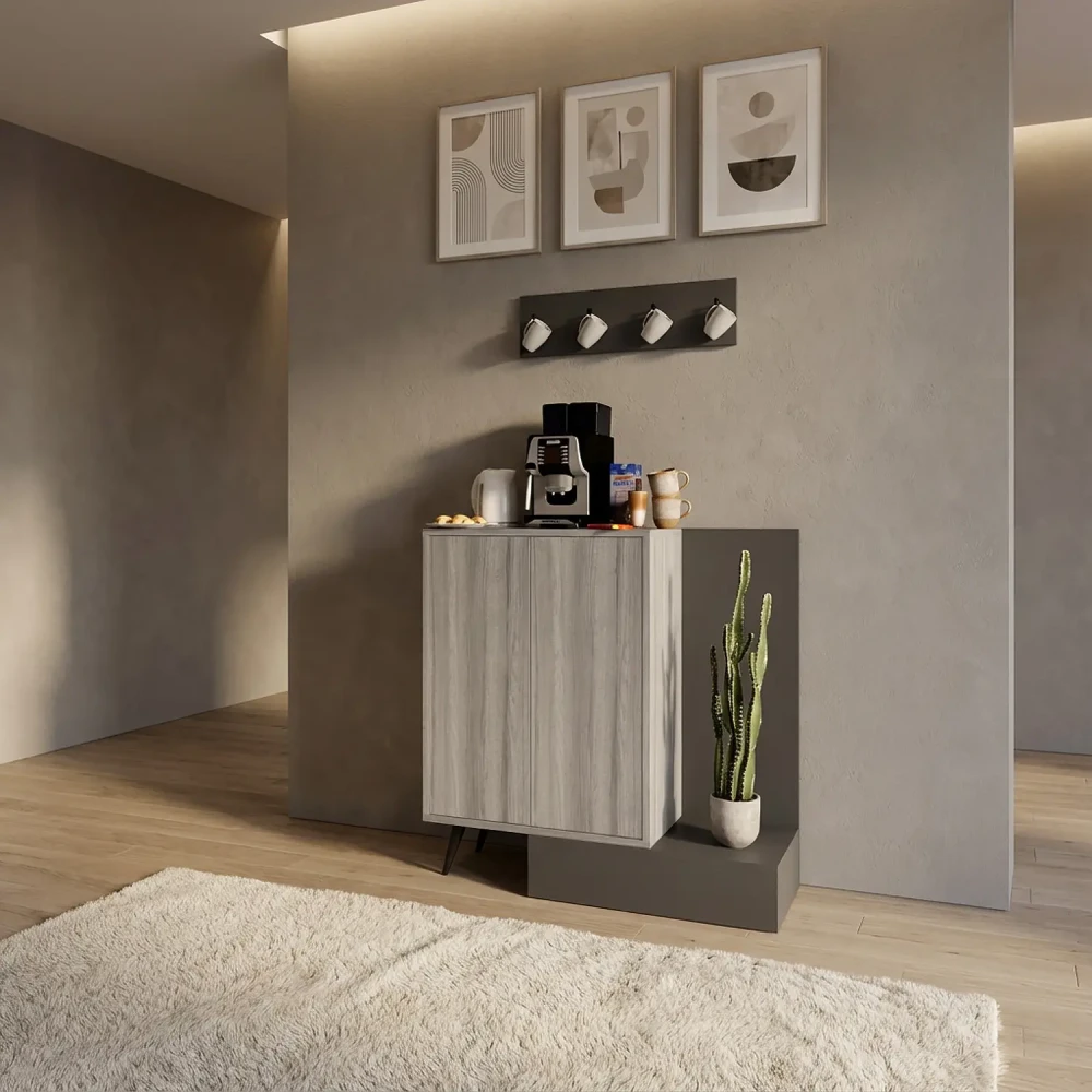 ركن قهوة تصميم تركي رمادي درجتين 0326