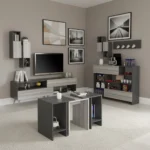 طقم طاولات تلفزيون و قهوة و ركن قهوة 0143