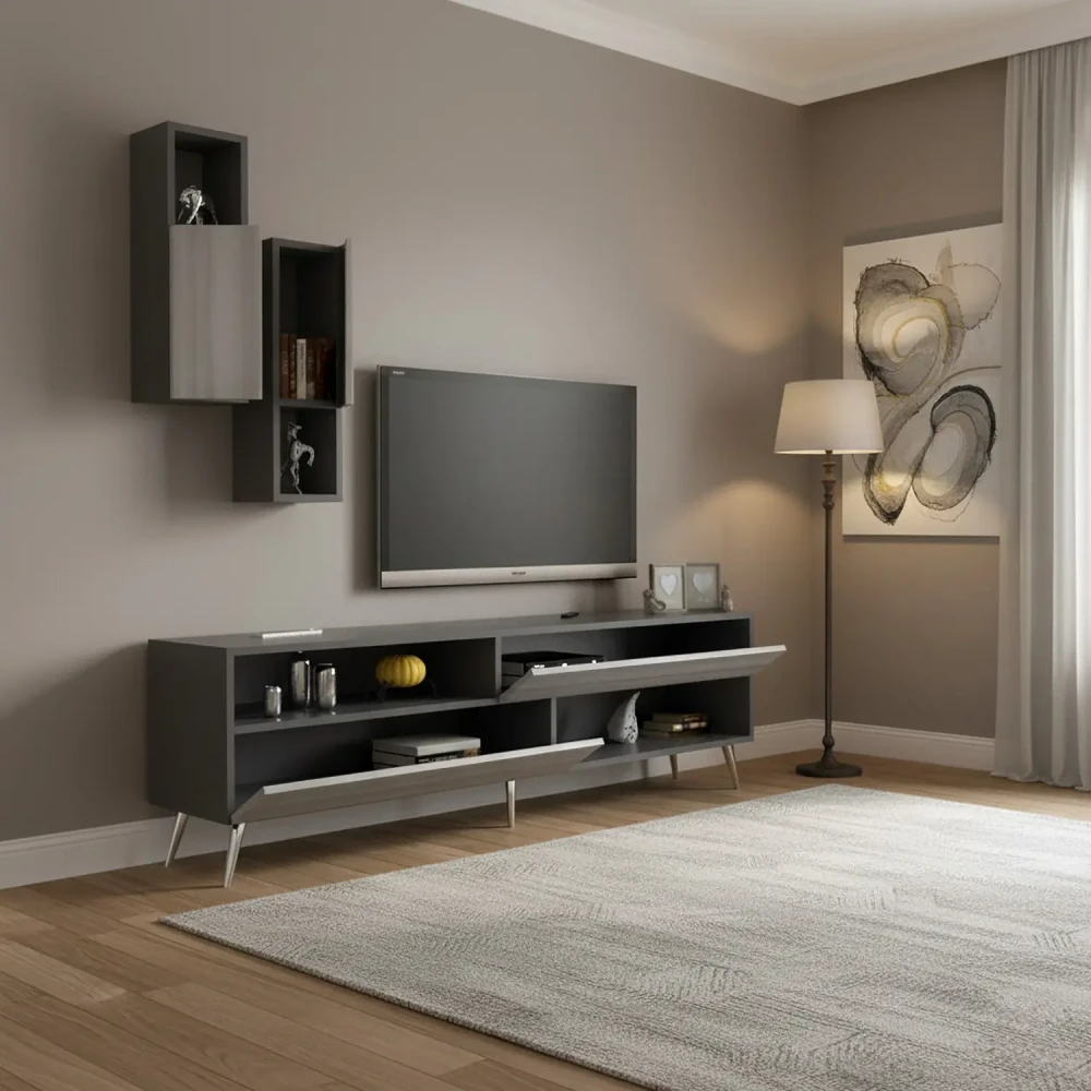 طقم طاولات تلفزيون و قهوة و ركن قهوة 0143