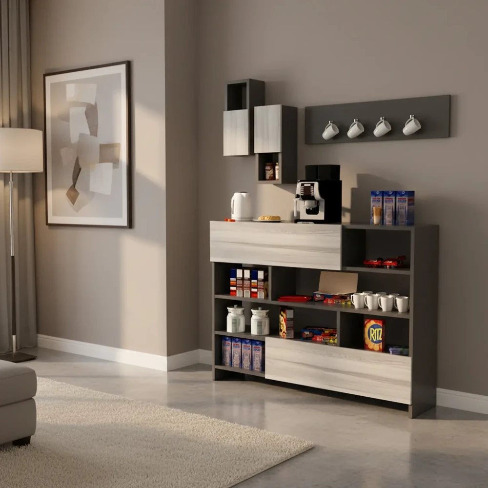 طقم طاولات تلفزيون و قهوة و ركن قهوة 0143