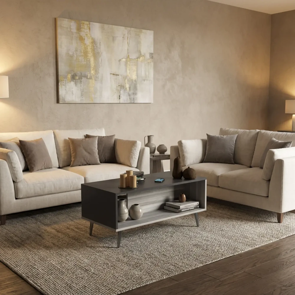 طقم طاولات تلفزيون و قهوة و ركن قهوة 018