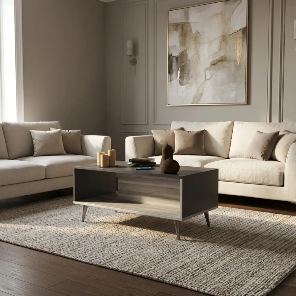 طقم طاولات تلفزيون و قهوة و ركن قهوة 018