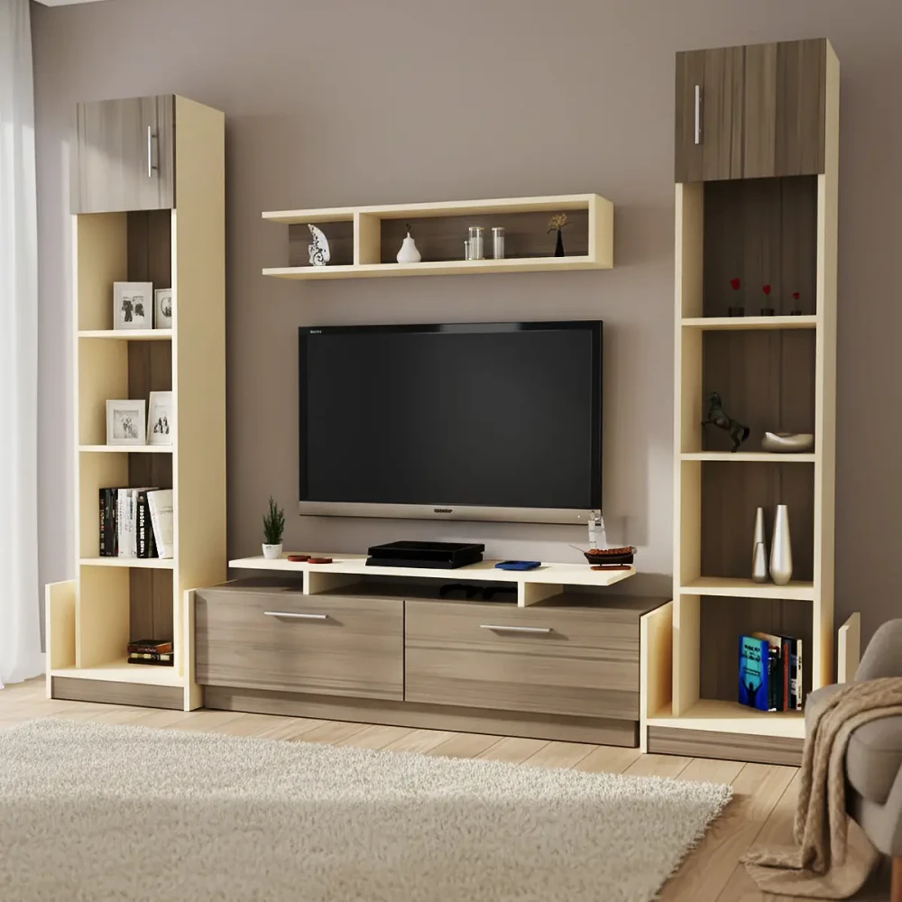 مكتبة تلفزيون كبيرة لونين 36